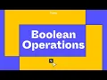 Figma Tutorial Boolean Operations