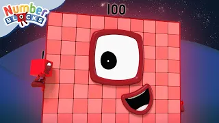 numberblock 100s best moments ever compilation learn to count to 100 numberblocks 