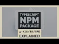 Add Rollup Configuration - CJS IIFE ES Building an NPM Package with TypeScript