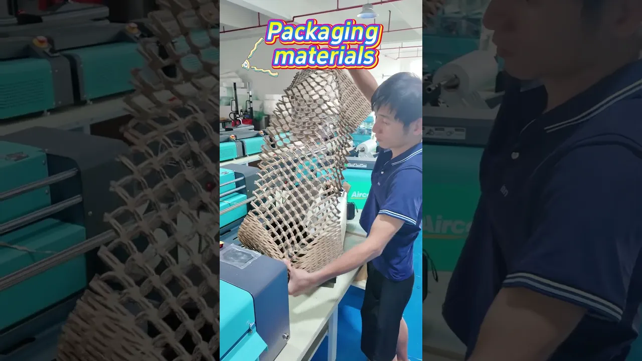 Cardboard shredder, turn waste cartons into eco-friendly void fill, cut packaging cost