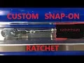 Custom fitted handle SNAP-ON ratchet
