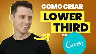 Como Fazer um Lower Third Animado no Canva? MUITO FÁCIL