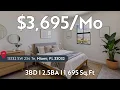 Lennar New Construction for rent 3BD 2 5BA Siena Reserve