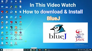 How to download and install BlueJ in Windows Java