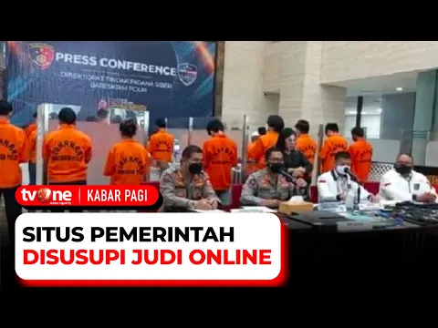 Kasus Penyusupan Judi Online di Situs Pemerintah, 19 Orang Ditangkap