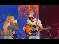 Carly Pearce and Riley Green performing If I Don’t Leave I’m Gonna Stay live