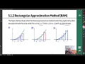 5 1 2 Rectangular Approximation Method RAM Part 1