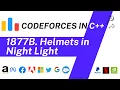 Helmets in Night Light Codeforces Round 902 Div 2 Codeforces 1877B Solution