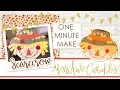 One Minute Make - Scarecrow Layered SVG How To DIY Tutorial with FREE SVG Files