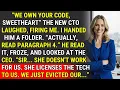 CTO Fired Me For My Code - I Owned the License Corporate Checkmate