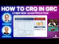 GRC DEEP Dive on Cyber Risk Quantification with 20 Year CISO