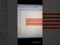 Create USA Flag using python
