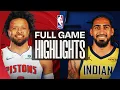 PISTONS at PACERS FULL GAME HIGHLIGHTS April 12 2026