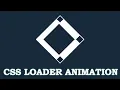 Page loading animation css animation loader animation css learn css