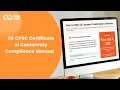 US CPSC Certificate of Conformity Compliance Manual