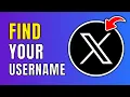 How To Find Forgotten Username In Twitter X