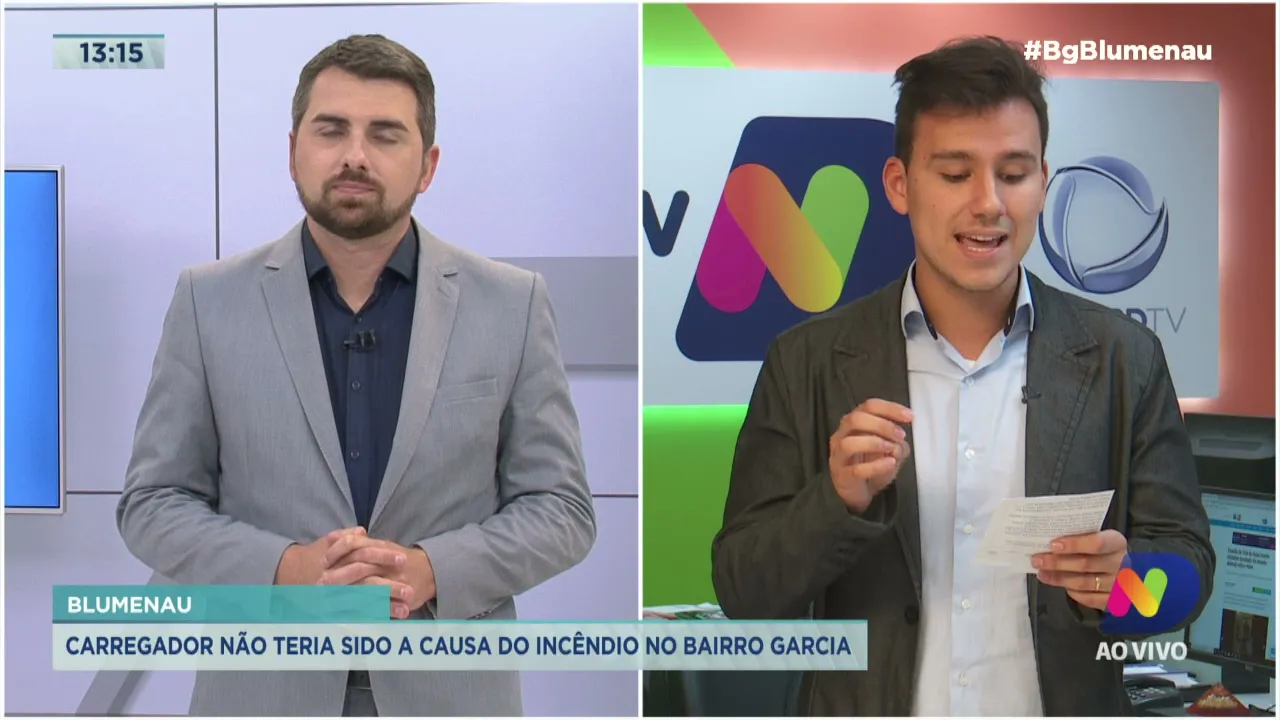Carregador não teria sido a causa do incêndio no bairro Garcia em Blumenau