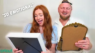 We Made Each Other Anniversary Gifts with the Cricut Maker 4 and Got So Emotional