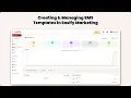 Creating Managing SMS Templates