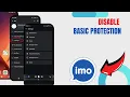 Disable Basic Protection On Imo Technologyglance