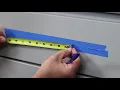 Cabinet Drawer Handle Installation - NO TEMPLETE