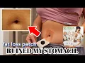 Tiktok FAT BURNER Weightloss Patches Completely Destroyed My Belly