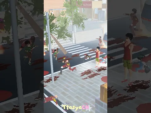 Wabah Zombie🧟♂️ ||sound:@Berastuton #sakuraschoolsimulator #sakura #sss