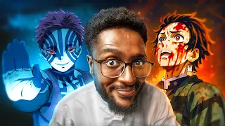 انطباع فلم قاتل الشياطين قلعة اللانهاية اكازا وتانجيرو 