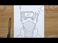 Lagu How to draw Kakashi Hatake | Kakashi step by step | easy anime tutorial