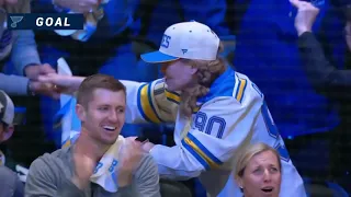 Ryan O Reilly s mom LOVING her son s incredible assist