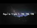 La Triple T - TINI (Lyrics Video) 🦋