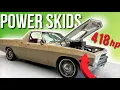 V8 Holden 5 0L LS power skid