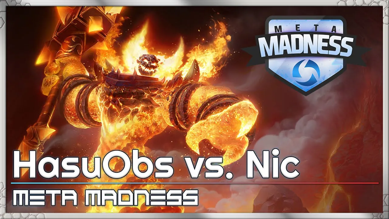 HasuObs vs. Nic - META Madness - Heroes of the Storm Tournament