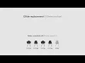 Vitra Eames Plastic Chair DSX glide replacement Vitra Eames Plastic Chair DSX Gleiterwechsel