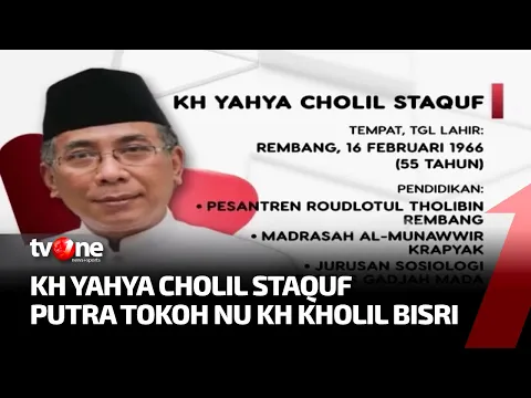 Mengenal KH Yahya Cholil Staquf, Ketum PBNU Terpilih