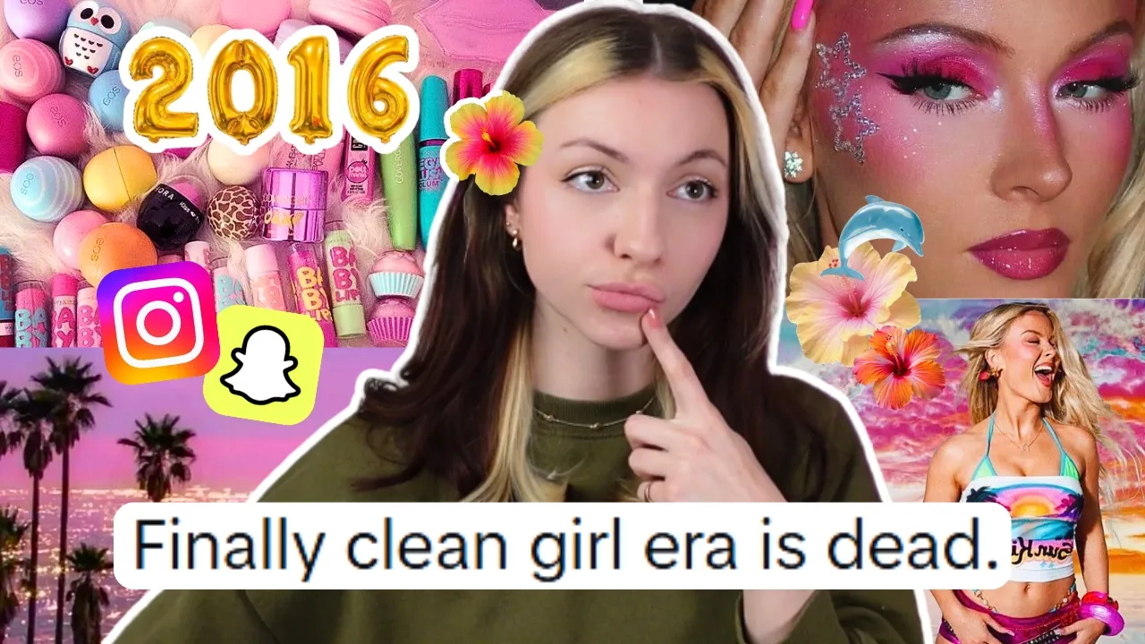 Has Nostalgia ENDED the Clean Girl Aesthetic?