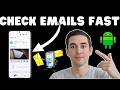 How To Check Email Messages In Phone - Full Tutorial