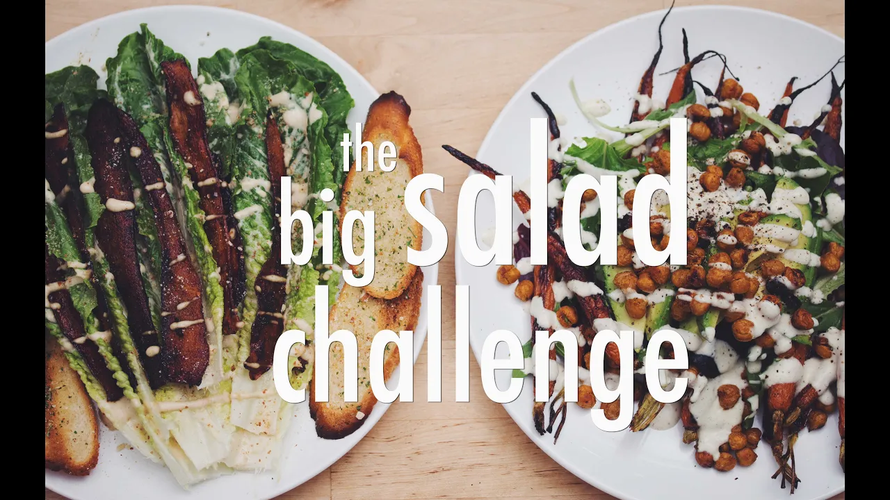 the big salad challenge   hot for food