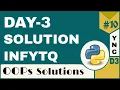Infytq Object Oriented Programming Using Python Infytq Day-3 Theory YouthNationCoders