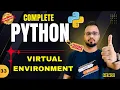 Python Tutorial in Hindi - Virtual Environment venv in Python
