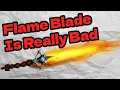 Is Flame Blade the Worst D D 5e Spell