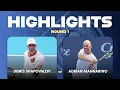 Denis Shapovalov vs Adrian Mannarino 2026 Cincinnati Open Round One