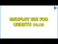 Gnuplot GUI for Ubuntu 10 10
