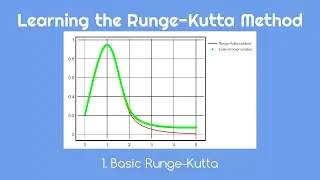 Learning the Runge-Kutta Method 1 Basic Runge-Kutta