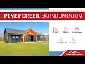 Piney Creek Barndominium Home 1 672 sq ft 3 Bed 2 Bath