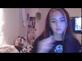 Deaf Girl throws up gang signs
