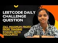 Leetcode 3562 Maximum Profit from Trading Stocks With Discounts Java Dynamic Programming