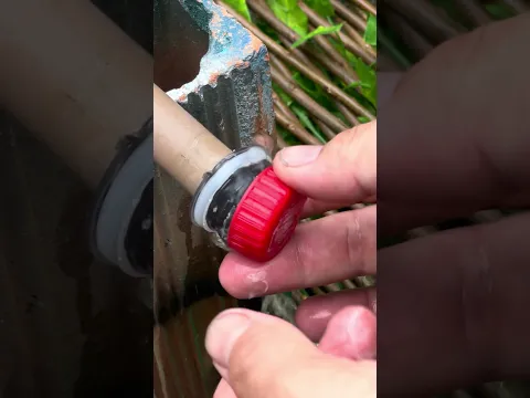 Uma ponta da garrafa é a solução #reels #diy #dicas #facavocemesmo