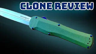 Benchmade 3400 Autocrat clone unboxing and knife review from DHgate