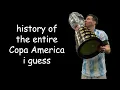 history of the entire copa america i guess Bill Wurtz inspired